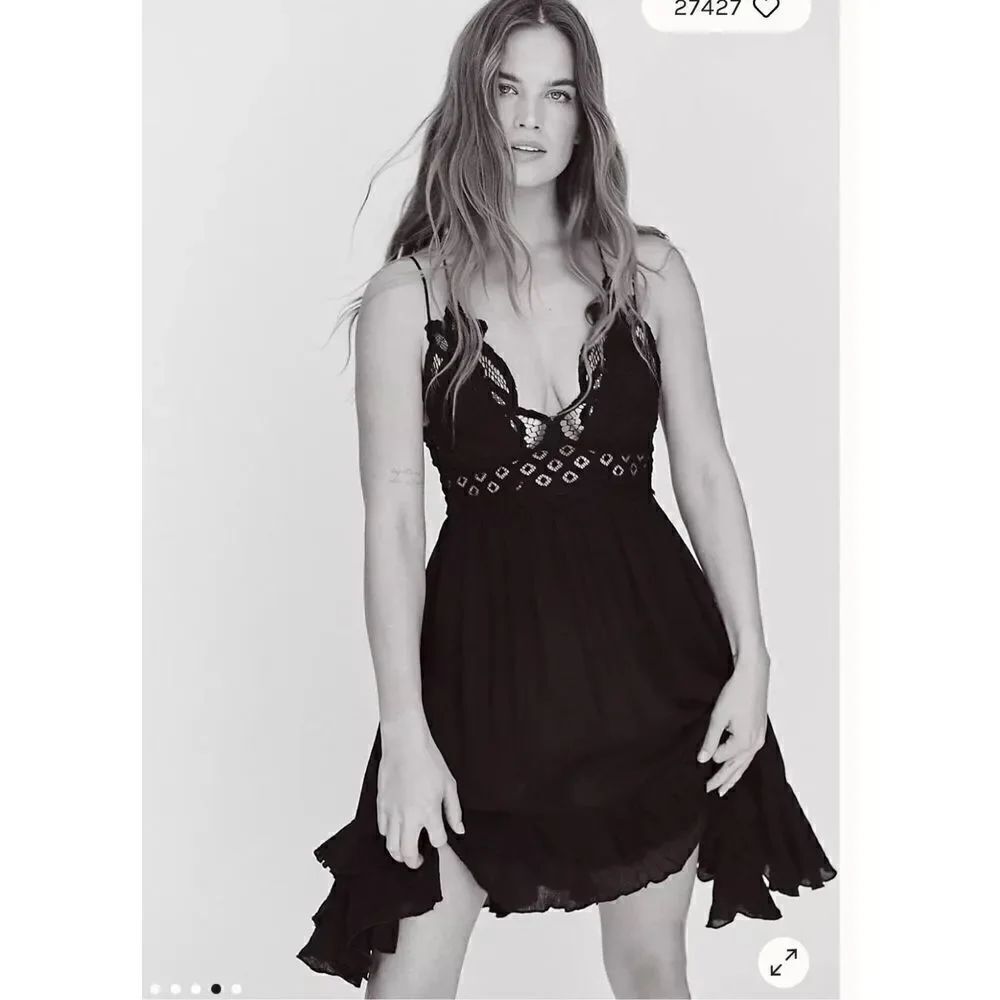 Free people One Adella Slip dress size S